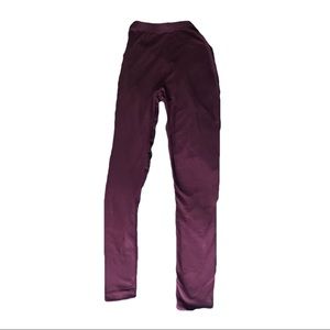Just Be - Leggings - S - Dark Maroon